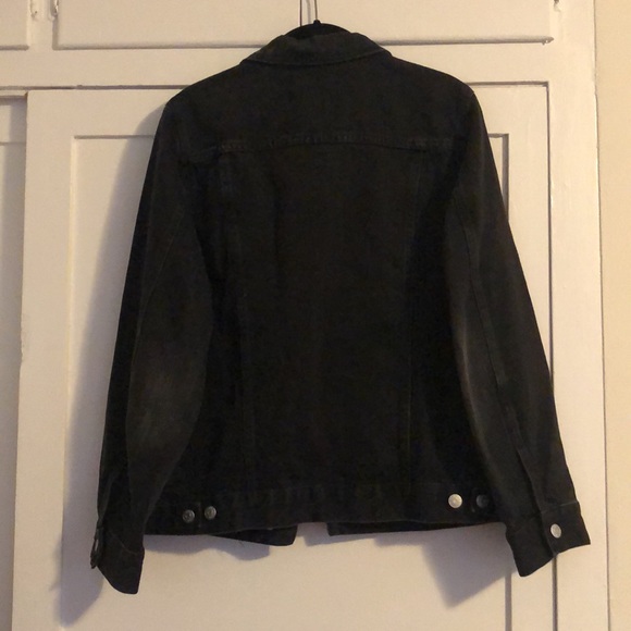 Madewell Black Jean Jacket - Picture 3 of 3